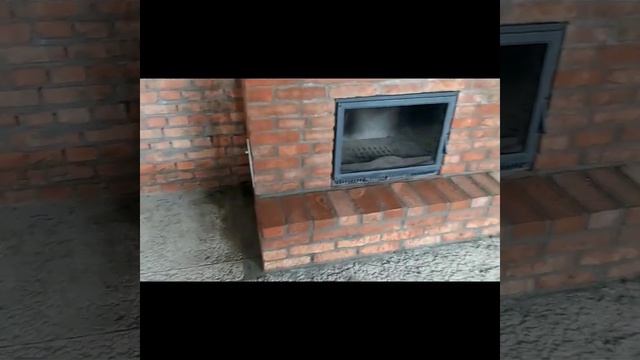 Камин с чугунной топкой. смотреть онлайн