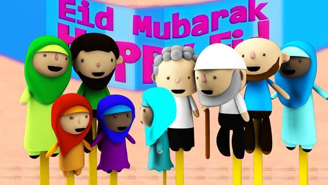 What happens after Ramadan? Two Eids - Islamic Festival Kids Cartoon смотреть онлайн
