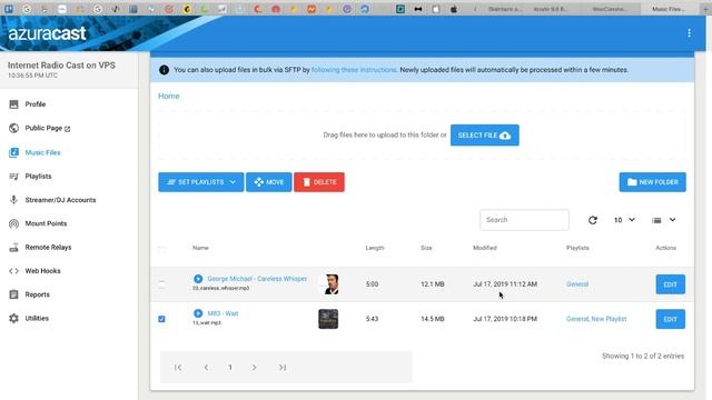 Update: How to add and remove songs in the playlist of Azuracast | Internet Radio Cast on VPS смотреть онлайн