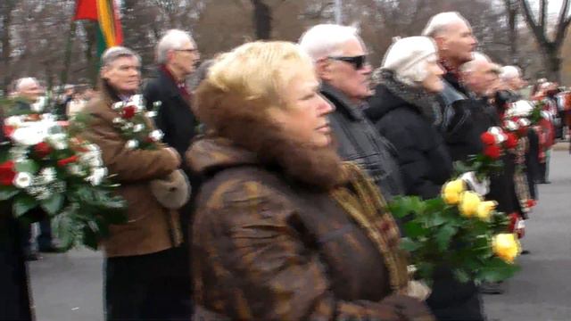 Politiski represēto piemiņas mītiņš Rīgā 2010.03.25. смотреть онлайн