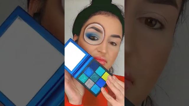 Snow globe creative makeup ? / 3d макияж Снежный шар 2021❄☃️ смотреть онлайн