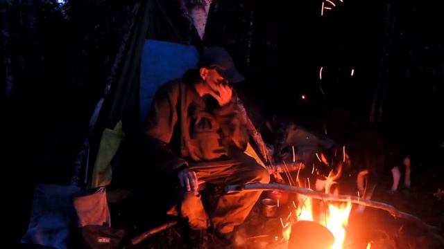 На рыбалку на Чёрную за ХАРИУСОМ ( Первый день ) смотреть онлайн