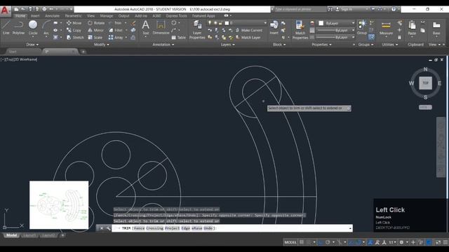 AutoCAD - Complete Tutorial for Beginners - Exercises 3 смотреть онлайн