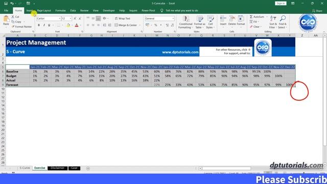 How To Create S Curve In MS Excel || Progress Performance смотреть онлайн