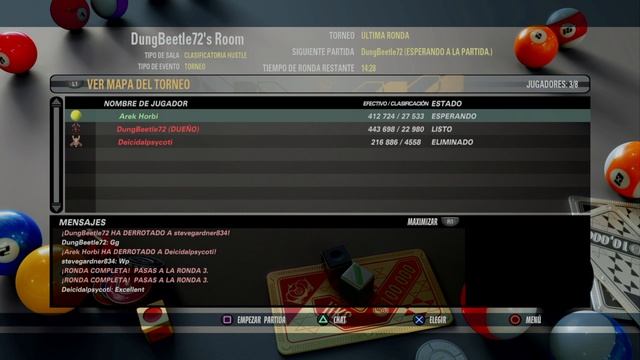 Hustle Kings perfect games with effects and jump!!! смотреть онлайн