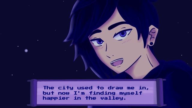 Sebastian's 10-Heart Event | Stardew Valley Visual Novel Series #1 смотреть онлайн