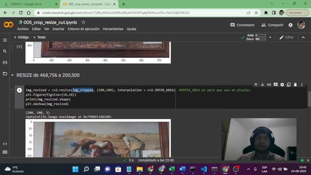 05 OpenCV, mini tutorial crop resize cut смотреть онлайн