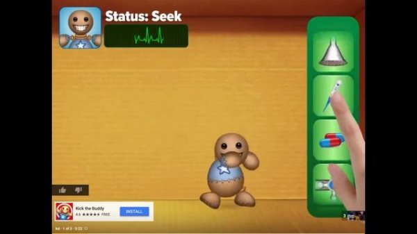 Kick the buddy ad compilation