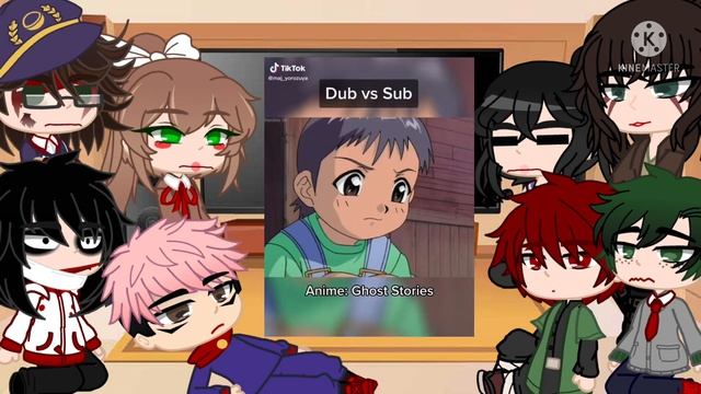 Fandoms react to Ghost stories dub смотреть онлайн