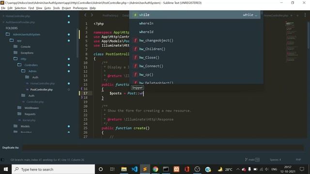 Laravel Gates and Policies | Laravel Security | Manage Permissions | Multi-Auth in HINDI смотреть онлайн