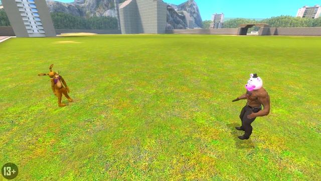 КАЧОК ХЕЛПИ ПРОТИВ ВСЕХ АНИМАТРОНИКОВ ФНАФ 9 В ГАРРИС МОД! FNAF 9 SECURITY BREACH В Garry`s Mod! смотреть онлайн