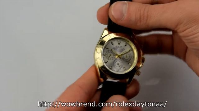 Обзор механических часов Rolex Daytona с автоподзаводом