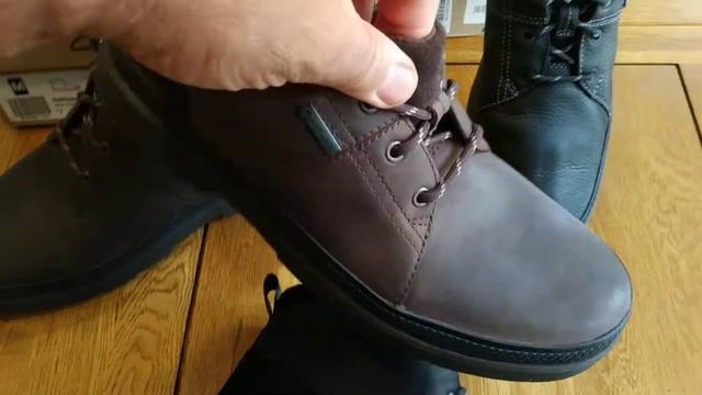 Кларкс / Мужские ботинки Rushway Mid GTX смотреть онлайн