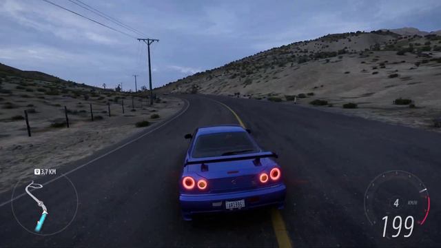Nissan Skyline GT-R R34 | Drive until dawn - Forza Horizon 5 Gameplay смотреть онлайн