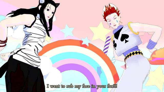 [Hunter X Hunter MMD] Hisoka And Illumi Dance To Super Nuko World