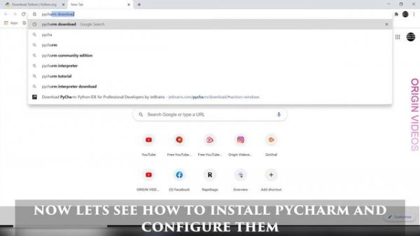 How to install Python 3.9.1 and pycharm 2021