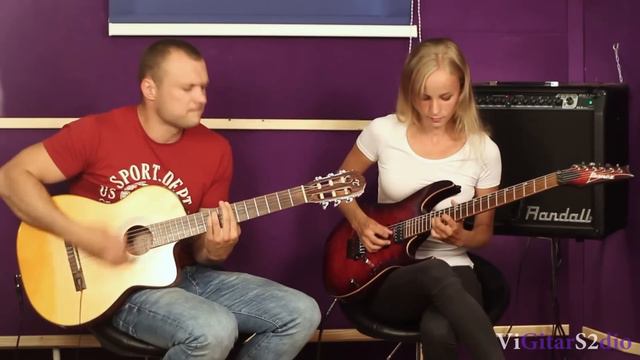Canon Rock (Laura and Victor) Lesson Part 1 смотреть онлайн