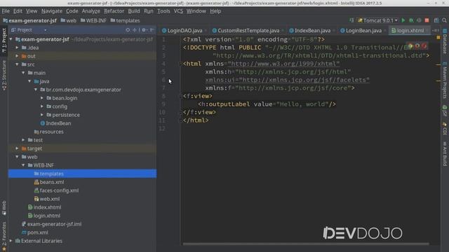 Mão na Massa 09 - [Front end] LoginBean e Filter pt 01 смотреть онлайн