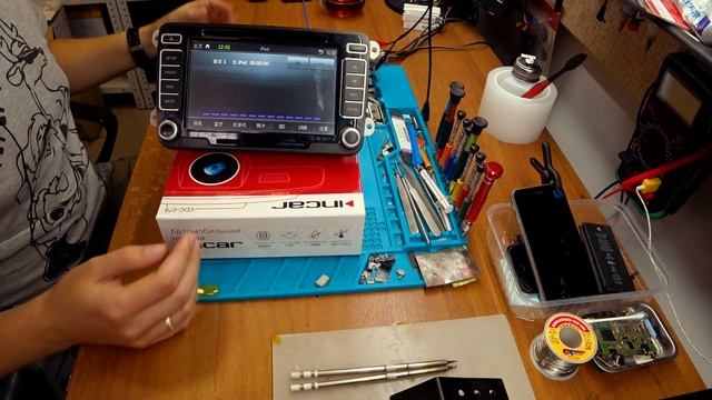 Не работает тачскрин, прошивка Phantom DVM-1822G iS, не включается магнитола | SERVICEMAN смотреть онлайн