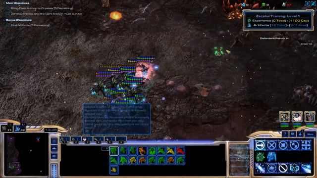 StarCraft: Mass Recall V7.1.1 Enslavers Redux Campaign Episode 2 Mission 4a - Desperate Measures смотреть онлайн