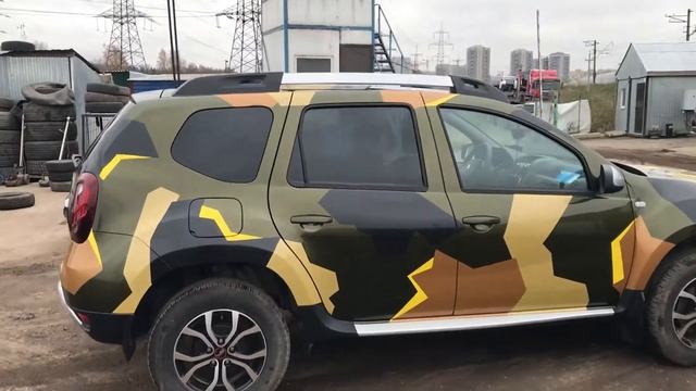 Renault Daster - АвтоВинил Стайлинг Камуфляж - StarStyling смотреть онлайн