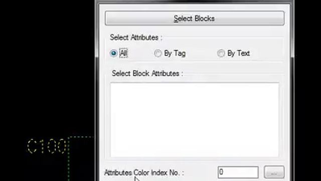 Change Attributes Color (AUC) Lisp смотреть онлайн