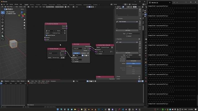 Blender - Serpens III: ChatGPT + Serpens (Run Script Node) смотреть онлайн