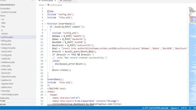 Book Shop Management System Using Php Part 2 смотреть онлайн