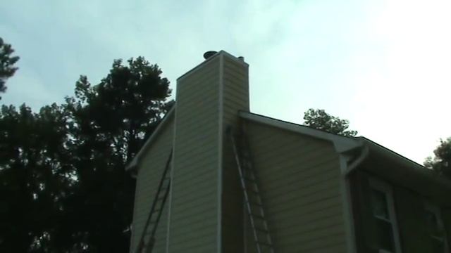 2nd stage of difficult chimney siding replacement project 8 28 11.MPG смотреть онлайн