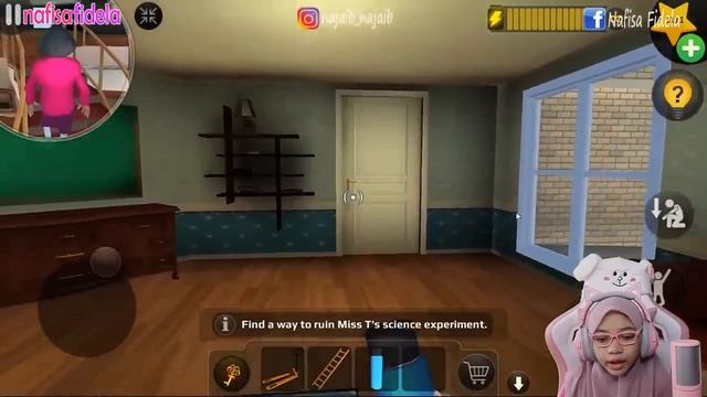 Miss T Jadi ilmuwan Gelo | Chemical Catastrophe scary teacher 3d indonesia смотреть онлайн