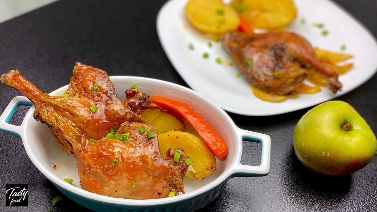 КАК Я ГОТОВЛЮ СОЧНЫЕ И МЯГКИЕ УТИНЫЕ НОЖКИ на Рождество и Новый год проще чем кажется! смотреть онлайн