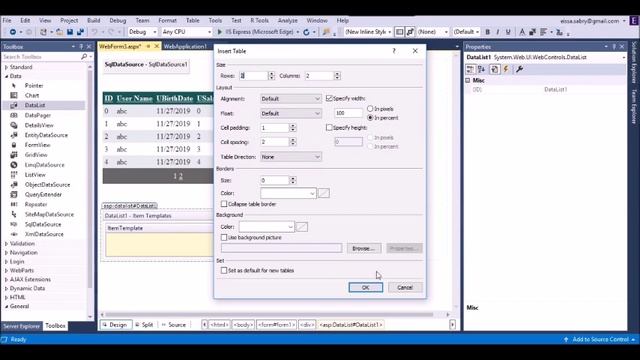 Show Data in GridView and DataList смотреть онлайн