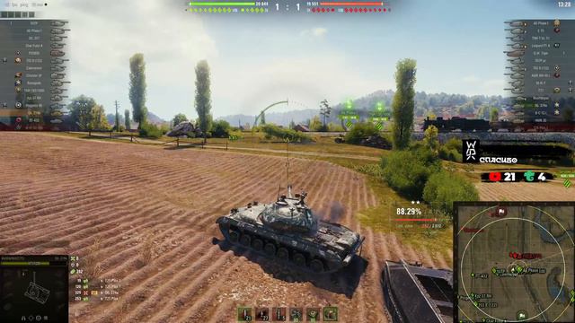ТРИ ОТМЕТКИ НА об 274а WOT СТАРТ 88.33% смотреть онлайн