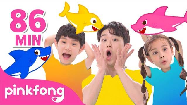Colorful Baby Shark And More! | Compilation | Baby Shark Cartoon & Stories | Pinkfong Baby Shark