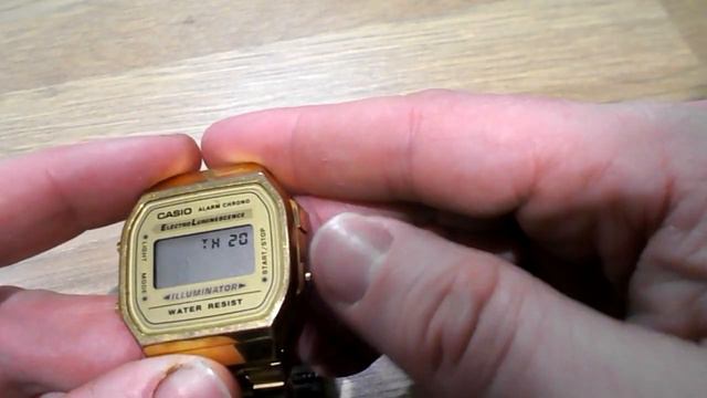 Casio 3298 How To Set Date And Time