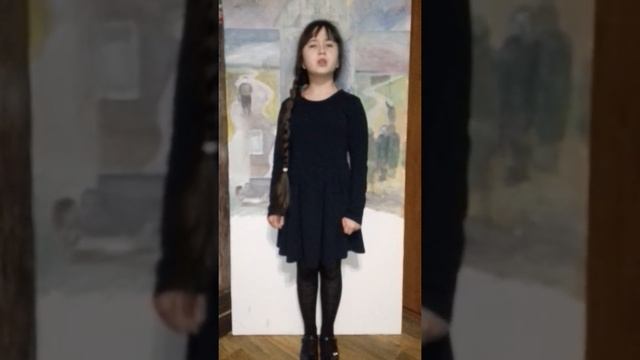 Акулина Павлова читает стихотворение О. Киевской "Баллада о матери " смотреть онлайн