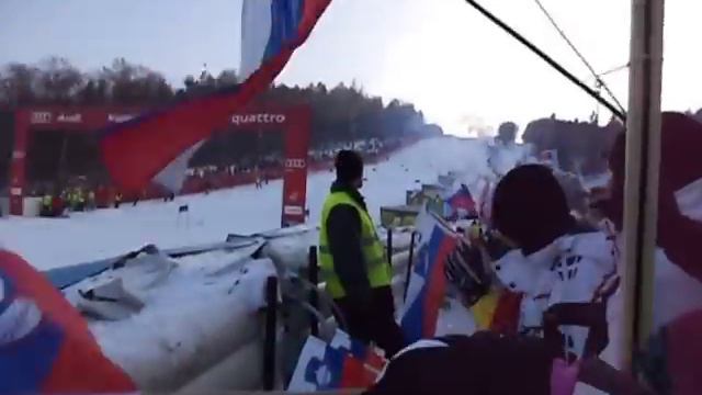 Tina Maze - Zlata lisica Maribor 2013 (2. vožnja veleslaloma) смотреть онлайн