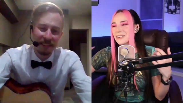 Лицо в муке 🥣гитара в руках 🎸 улыбка на лице 😀 AgentWXO VS CoverDiva