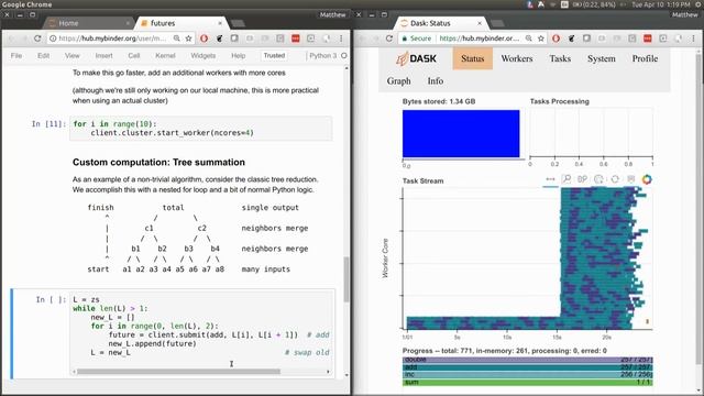 Real Time Processing and Dask смотреть онлайн