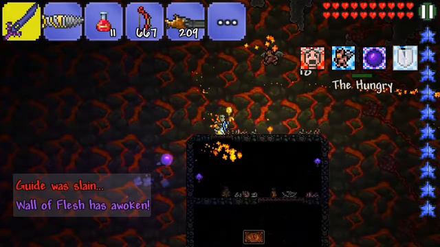 Let's Play Terraria -Wall of Flesh and Leaf Wings- {Episode #12} смотреть онлайн