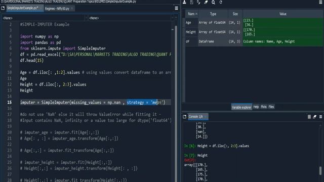 Handling missing Values in Python using SimpleImputer смотреть онлайн