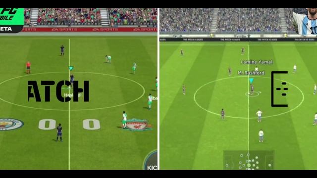 EFootball 2024 Mobile VS EA SPORTS FC 24 Mobile Comparison