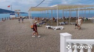 Пляж пансионат "Кабардинка"