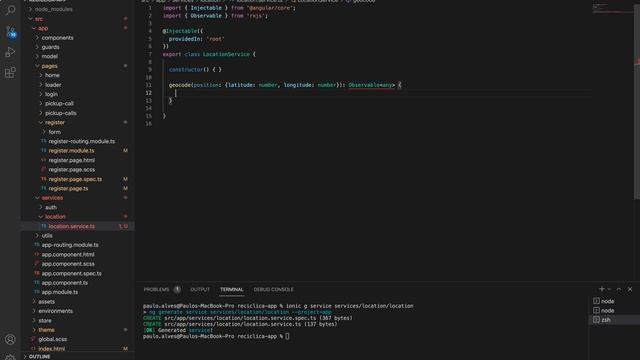 Ionic Tutorial #13.8 - Getting user address with Geolocation and Google maps geocoding смотреть онлайн