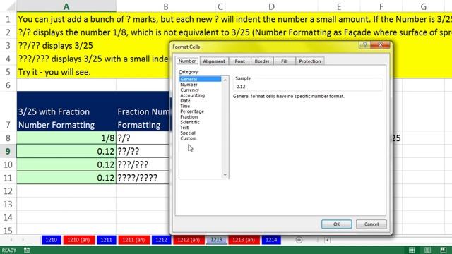 Excel Magic Trick 1213: Fraction Number Formatting & Making Sure the Correct Number Is Displayed смотреть онлайн