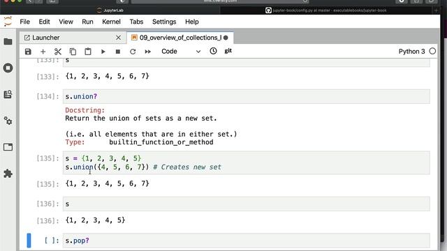 Programming Essentials Python - Overview of Collections - Adding and Deleting elements - set смотреть онлайн