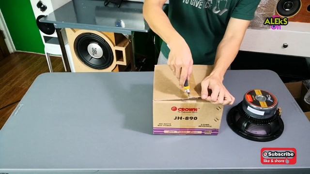 CROWN JACK HAMMER JH-890 UNBOXING INSTRUMENTAL D8 SPEAKER - SULIT BA? "Pinoy Tagalog Version" смотреть онлайн