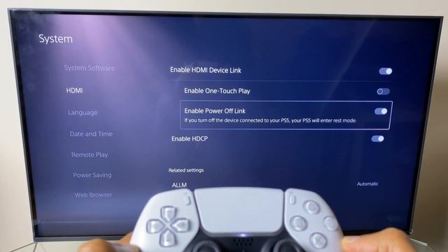 Stop Playstation 5 Turning On With TV