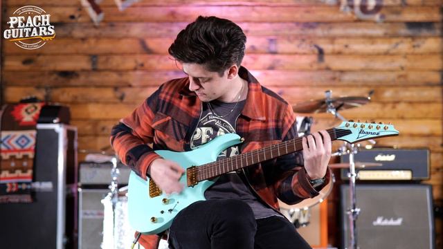 No Talking...Just Tones | Ibanez RGA Standard | RGA42HP - Sea Foam Green Matte смотреть онлайн