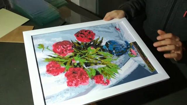 Фоторамки с вышивками, картинами и пайетками смотреть онлайн